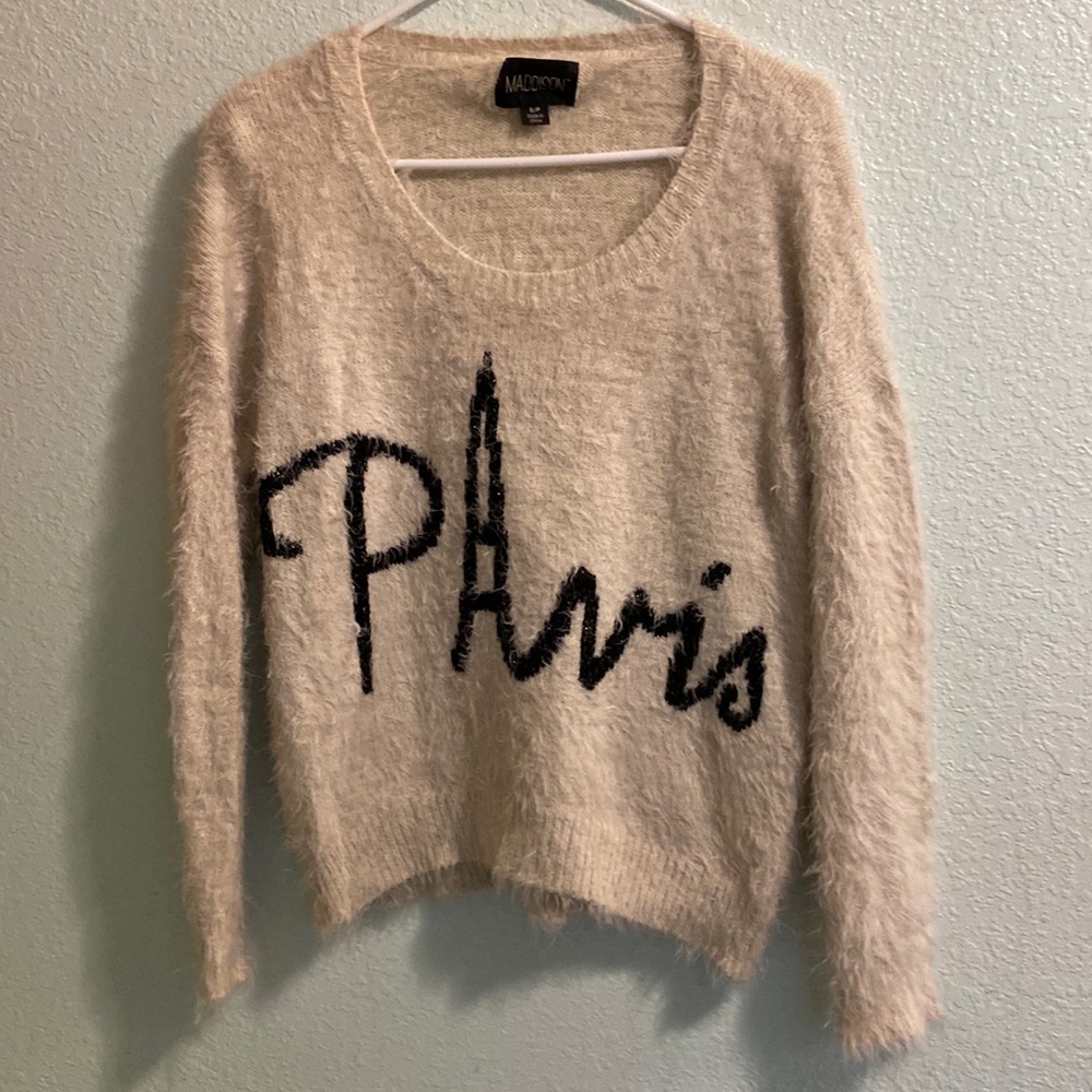 Warm,fuzzy women’s sweater size S/P